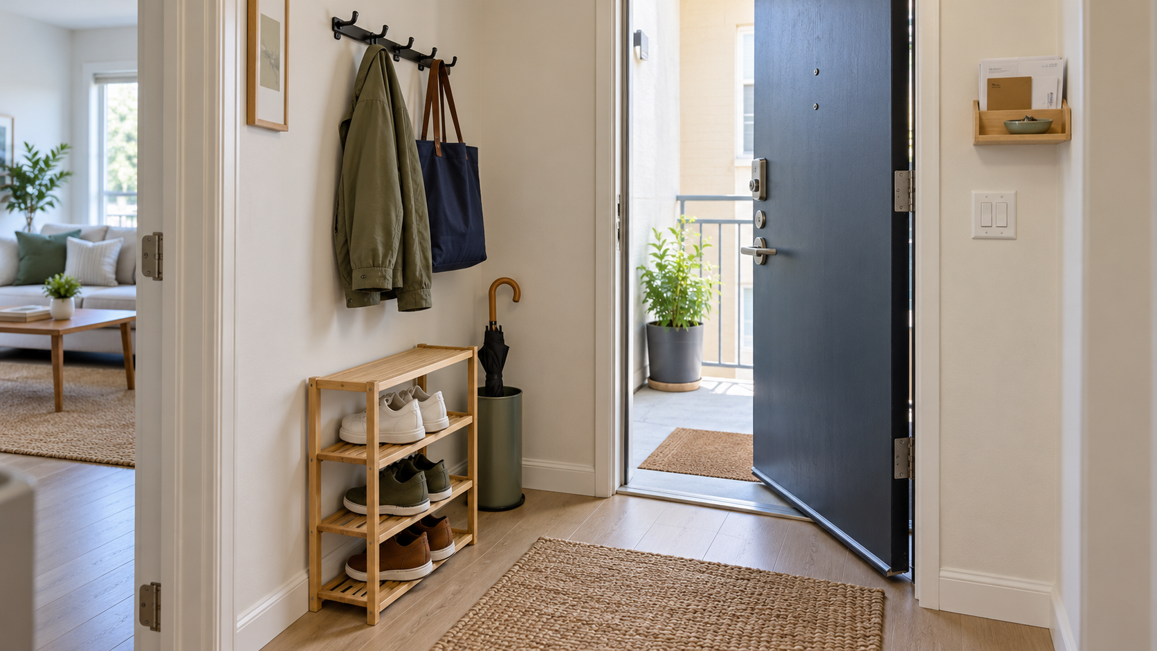 Small Apartment Entryway Organization Ideas