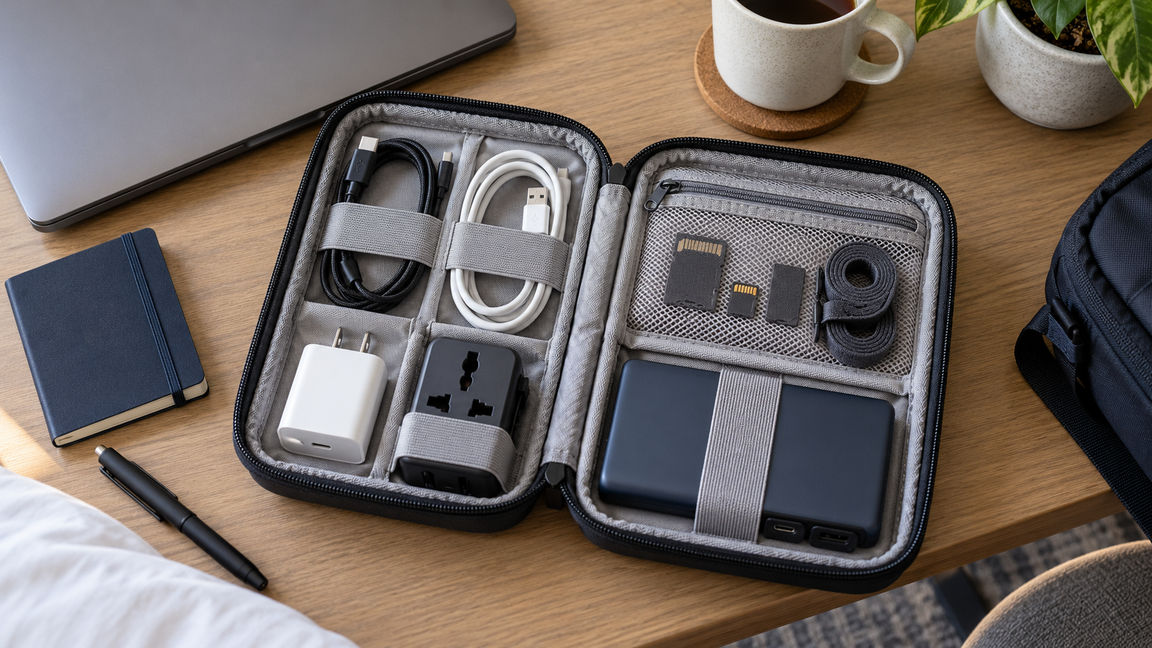 Travel Tech Organizer Essentials for Digital Nomads