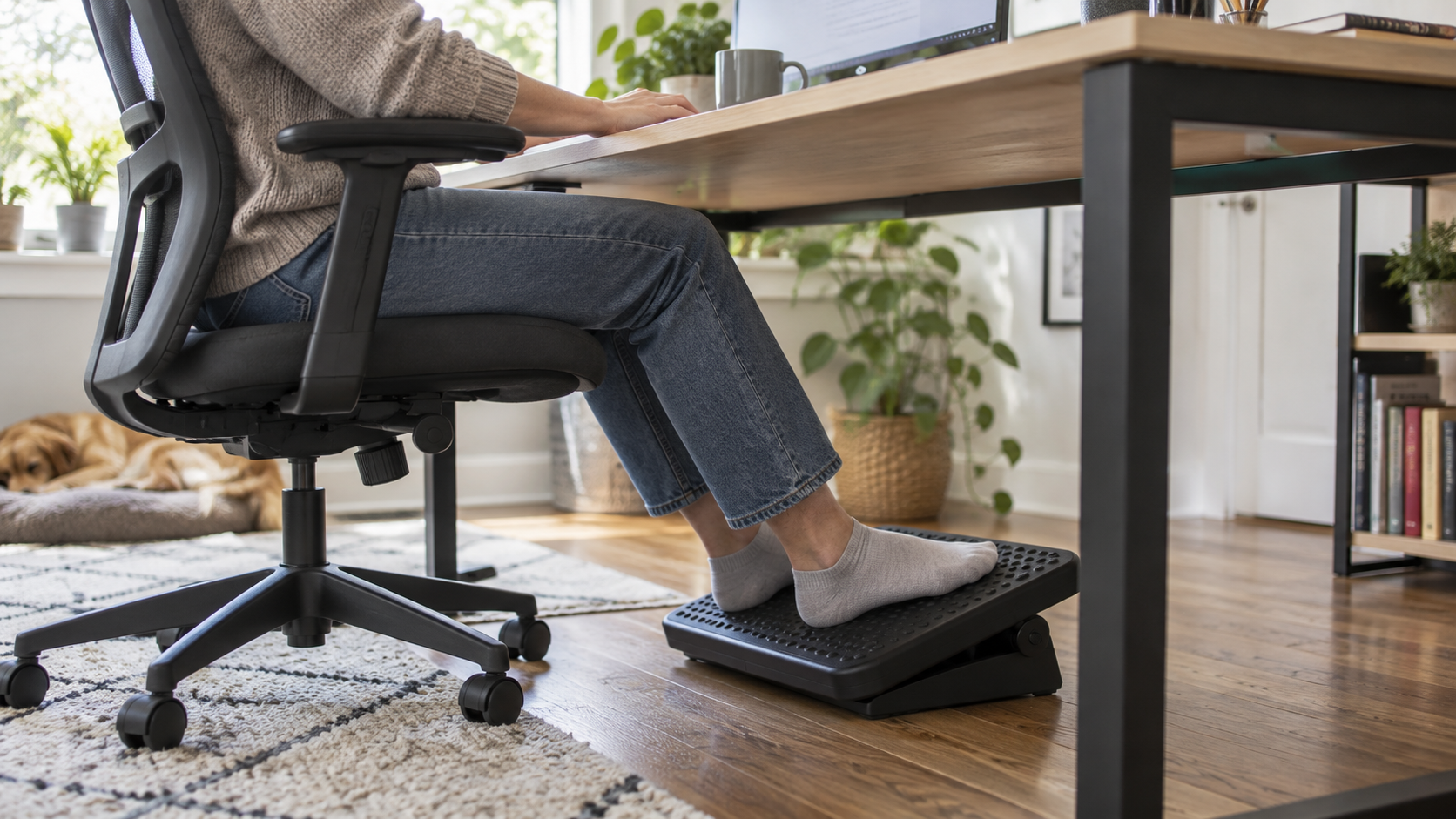 Best Under-Desk Foot Rests for Home Office Comfort